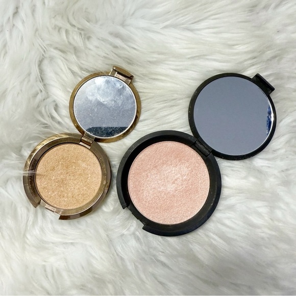 BECCA Other - BECCA Highlighter Duo Rose Quartz + Champagne Dream Flashes Bellini Gently Used